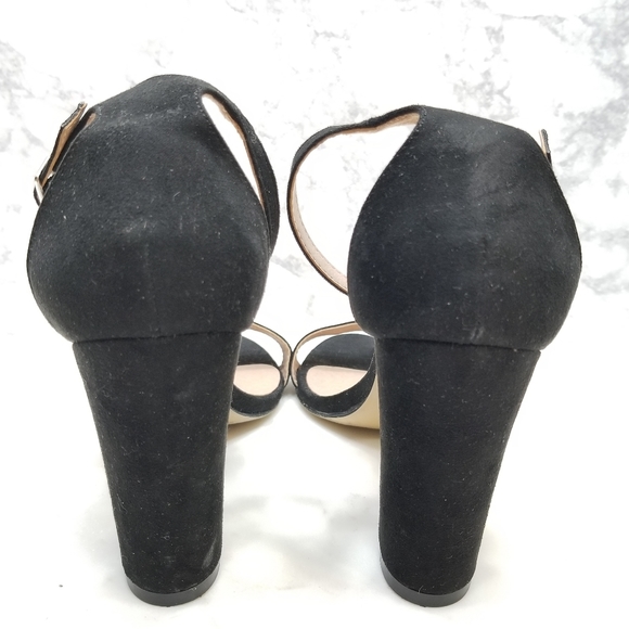 Steve Madden 6 Beella black strappy chunky heels - Picture 5 of 9